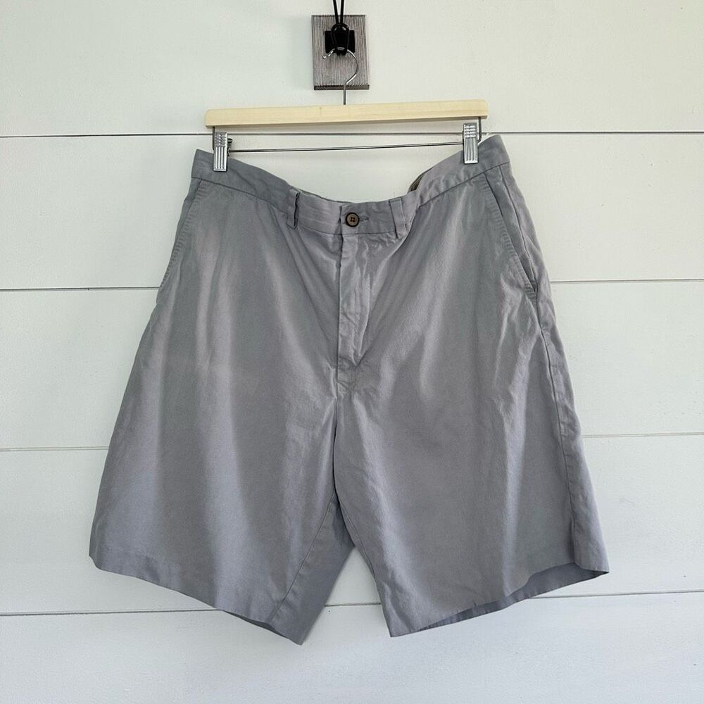 Tommy Bahama Men’s 38 Grey Silk Shorts